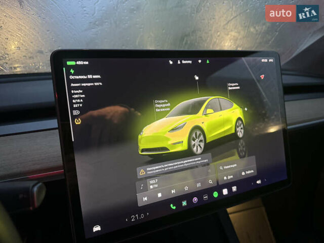 Білий Тесла Model Y, об'ємом двигуна 0 л та пробігом 100 тис. км за 23999 $, фото 23 на Automoto.ua