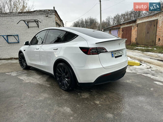 Белый Тесла Model Y, объемом двигателя 0 л и пробегом 38 тыс. км за 44900 $, фото 7 на Automoto.ua