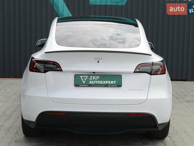 Тесла Model Y 2022 у Мукачеве на Automoto.ua Білий Тесла Model Y, об'ємом двигуна 0 л та пробігом 17 тис. км за 46500 $, фото 8 на Automoto.ua