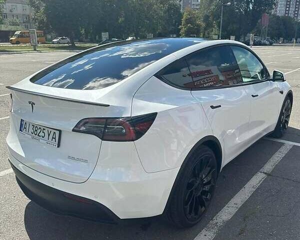 Білий Тесла Model Y, об'ємом двигуна 0 л та пробігом 39 тис. км за 21000 $, фото 1 на Automoto.ua