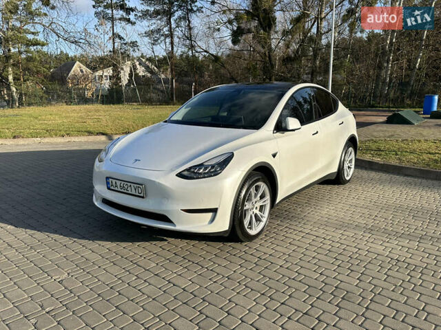 Білий Тесла Model Y, об'ємом двигуна 0 л та пробігом 44 тис. км за 28900 $, фото 2 на Automoto.ua