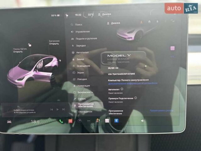 Белый Тесла Model Y, объемом двигателя 0 л и пробегом 49 тыс. км за 28000 $, фото 10 на Automoto.ua