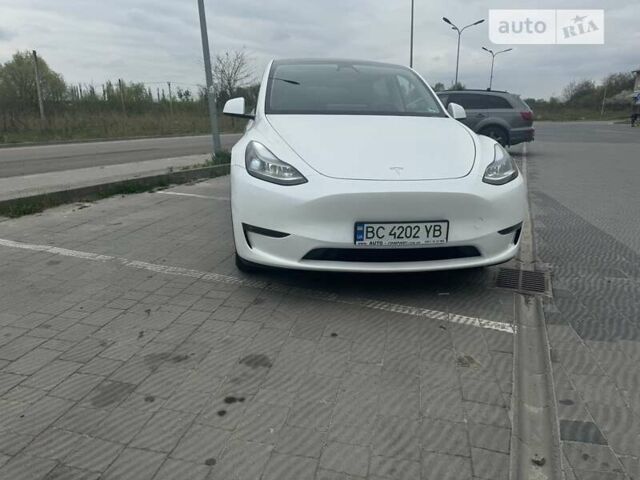 Белый Тесла Model Y, объемом двигателя 0 л и пробегом 39 тыс. км за 37500 $, фото 36 на Automoto.ua