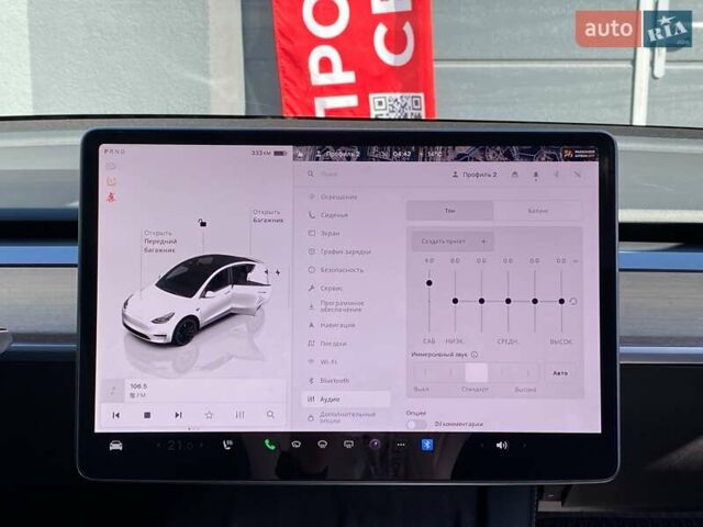 Тесла Model Y 2022 у Києві на Automoto.ua Білий Тесла Model Y, об'ємом двигуна 0 л та пробігом 59 тис. км за 31999 $, фото 23 на Automoto.ua