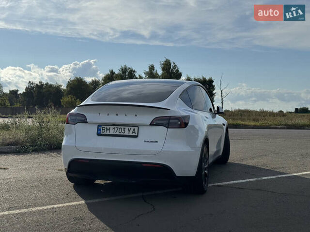 Белый Тесла Model Y, объемом двигателя 0 л и пробегом 51 тыс. км за 31000 $, фото 12 на Automoto.ua
