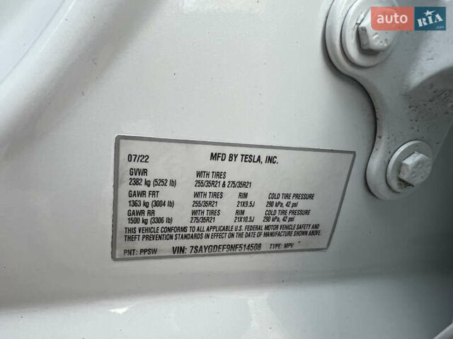 Белый Тесла Model Y, объемом двигателя 0 л и пробегом 21 тыс. км за 34999 $, фото 31 на Automoto.ua