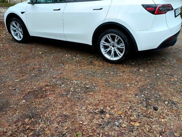 Белый Тесла Model Y, объемом двигателя 0.33 л и пробегом 53 тыс. км за 29000 $, фото 4 на Automoto.ua