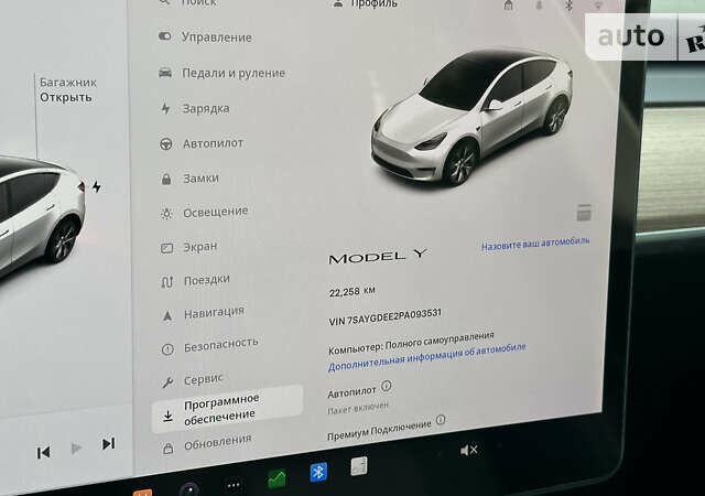 Білий Тесла Model Y, об'ємом двигуна 0 л та пробігом 22 тис. км за 37900 $, фото 63 на Automoto.ua