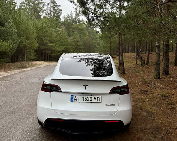 Белый Тесла Model Y, объемом двигателя 0 л и пробегом 57 тыс. км за 32700 $, фото 4 на Automoto.ua