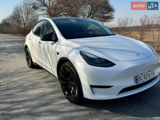 Белый Тесла Model Y, объемом двигателя 0 л и пробегом 80 тыс. км за 25000 $, фото 8 на Automoto.ua