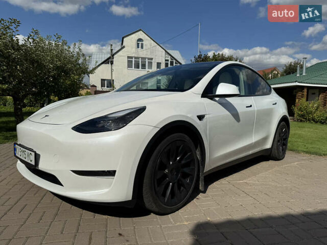 Белый Тесла Model Y, объемом двигателя 0 л и пробегом 33 тыс. км за 32000 $, фото 14 на Automoto.ua