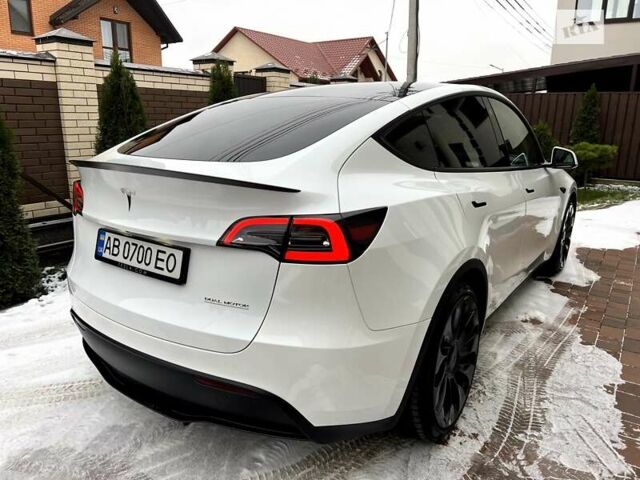 Белый Тесла Model Y, объемом двигателя 0 л и пробегом 25 тыс. км за 42500 $, фото 5 на Automoto.ua