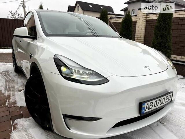 Белый Тесла Model Y, объемом двигателя 0 л и пробегом 25 тыс. км за 42500 $, фото 13 на Automoto.ua