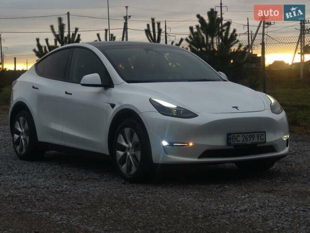 Белый Тесла Model Y, объемом двигателя 0 л и пробегом 39 тыс. км за 26800 $, фото 4 на Automoto.ua