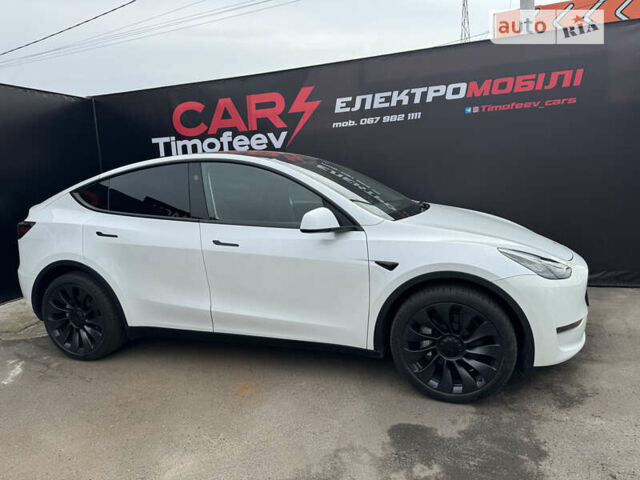 Білий Тесла Model Y, об'ємом двигуна 0 л та пробігом 5 тис. км за 39999 $, фото 5 на Automoto.ua