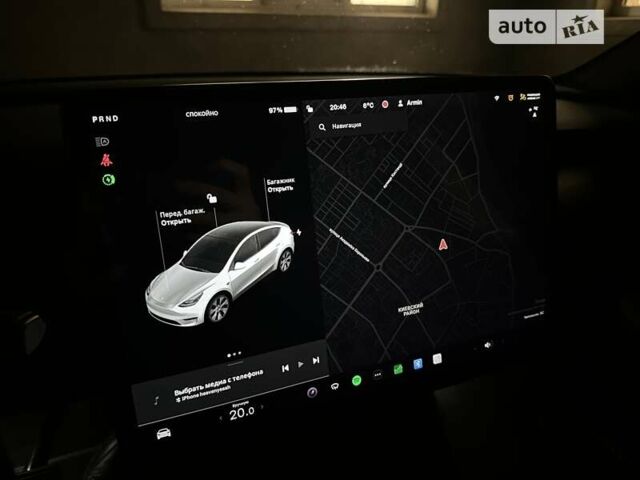 Белый Тесла Model Y, объемом двигателя 0 л и пробегом 2 тыс. км за 36500 $, фото 19 на Automoto.ua