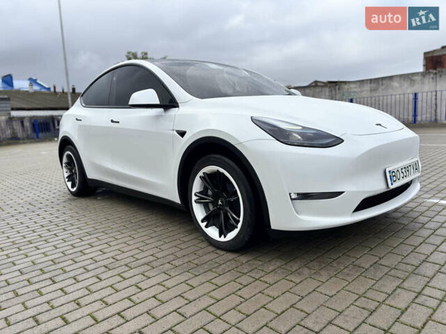 Білий Тесла Model Y, об'ємом двигуна 0 л та пробігом 45 тис. км за 27500 $, фото 14 на Automoto.ua