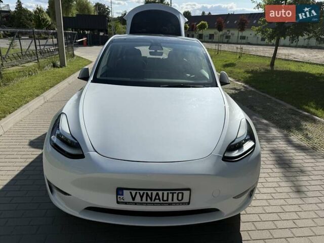 Білий Тесла Model Y, об'ємом двигуна 0 л та пробігом 40 тис. км за 26350 $, фото 12 на Automoto.ua