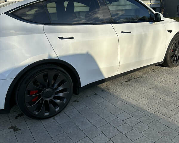 Белый Тесла Model Y, объемом двигателя 0 л и пробегом 73 тыс. км за 23999 $, фото 12 на Automoto.ua