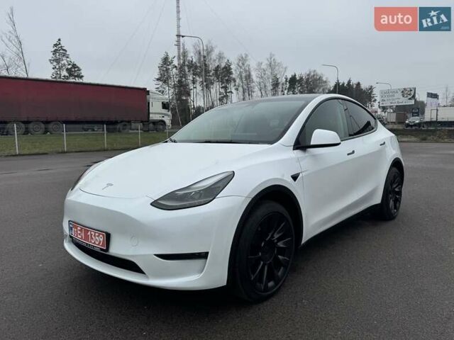 Белый Тесла Model Y, объемом двигателя 0 л и пробегом 59 тыс. км за 31490 $, фото 10 на Automoto.ua