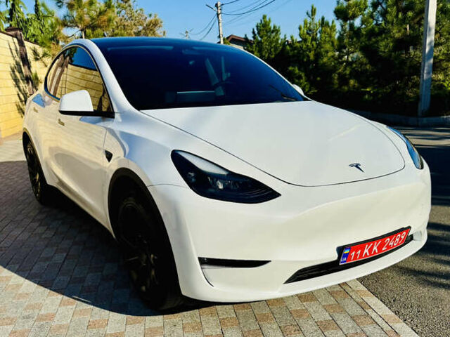 Белый Тесла Model Y, объемом двигателя 0 л и пробегом 57 тыс. км за 26500 $, фото 9 на Automoto.ua