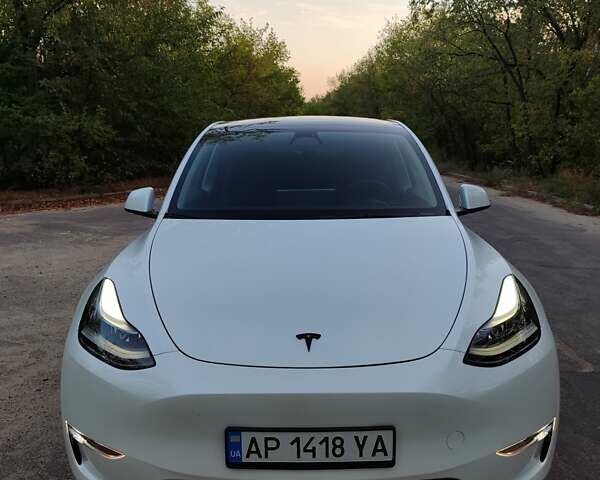 Белый Тесла Model Y, объемом двигателя 0 л и пробегом 7 тыс. км за 32900 $, фото 24 на Automoto.ua
