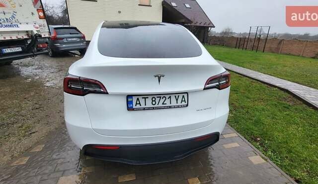 Белый Тесла Model Y, объемом двигателя 0 л и пробегом 56 тыс. км за 26500 $, фото 13 на Automoto.ua
