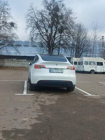 Белый Тесла Model Y, объемом двигателя 0 л и пробегом 93 тыс. км за 35500 $, фото 4 на Automoto.ua