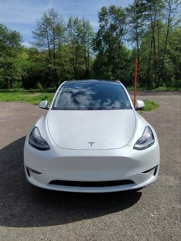 Белый Тесла Model Y, объемом двигателя 0 л и пробегом 1 тыс. км за 38000 $, фото 16 на Automoto.ua