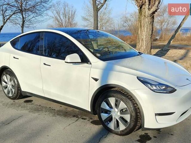 Белый Тесла Model Y, объемом двигателя 0 л и пробегом 100 тыс. км за 24444 $, фото 4 на Automoto.ua