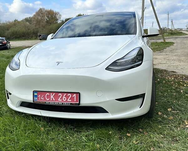 Тесла Model Y 2023 в Тернополе на Automoto.ua Белый Тесла Model Y, объемом двигателя 0 л и пробегом 44 тыс. км за 28700 $, фото 39 на Automoto.ua