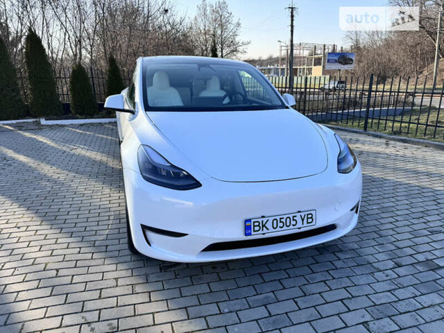 Білий Тесла Model Y, об'ємом двигуна 0 л та пробігом 4 тис. км за 39500 $, фото 2 на Automoto.ua