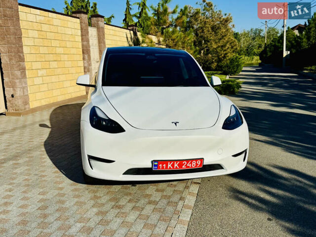 Белый Тесла Model Y, объемом двигателя 0 л и пробегом 57 тыс. км за 26500 $, фото 7 на Automoto.ua