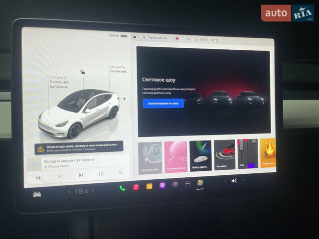 Белый Тесла Model Y, объемом двигателя 0 л и пробегом 20 тыс. км за 25200 $, фото 28 на Automoto.ua