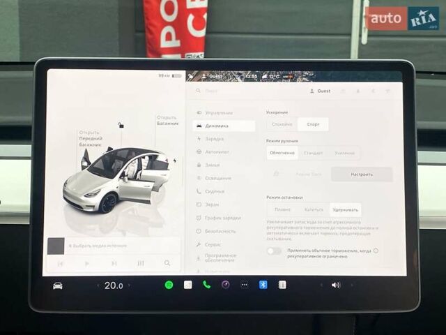 Белый Тесла Model Y, объемом двигателя 0 л и пробегом 49 тыс. км за 34999 $, фото 19 на Automoto.ua