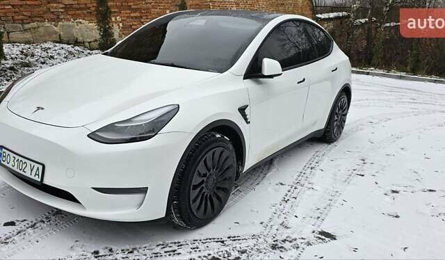Белый Тесла Model Y, объемом двигателя 0 л и пробегом 52 тыс. км за 26900 $, фото 10 на Automoto.ua