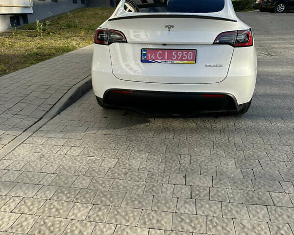 Белый Тесла Model Y, объемом двигателя 0 л и пробегом 73 тыс. км за 23999 $, фото 17 на Automoto.ua