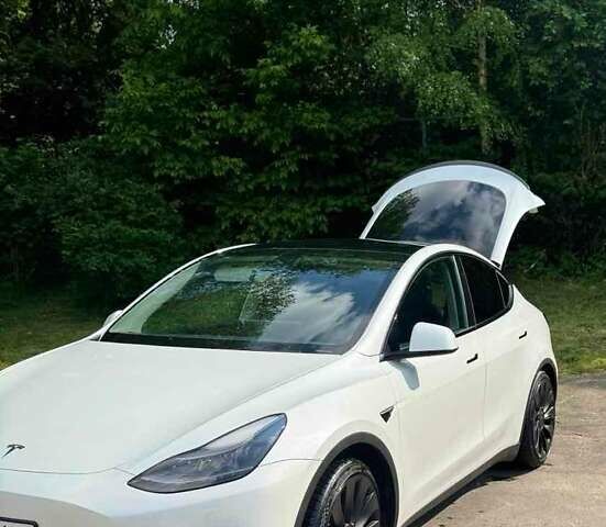 Білий Тесла Model Y, об'ємом двигуна 0 л та пробігом 48 тис. км за 26000 $, фото 4 на Automoto.ua