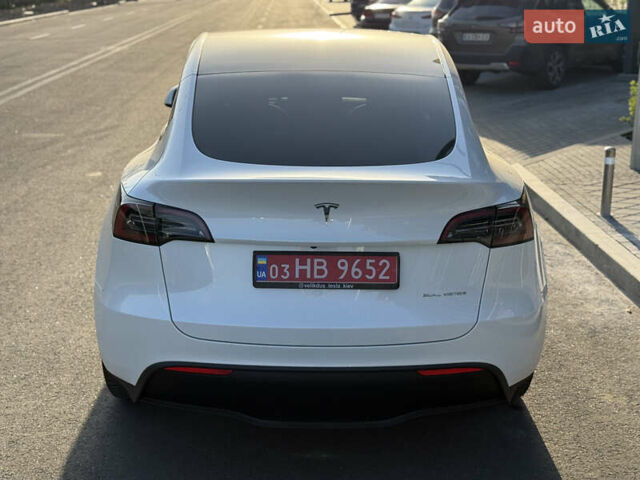 Білий Тесла Model Y, об'ємом двигуна 0 л та пробігом 55 тис. км за 33014 $, фото 10 на Automoto.ua