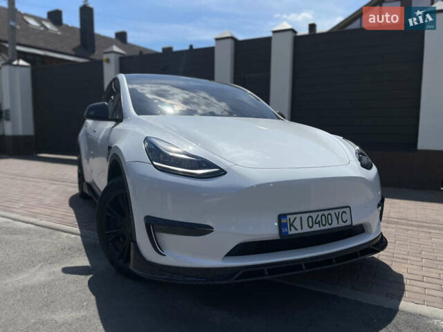 Белый Тесла Model Y, объемом двигателя 0 л и пробегом 13 тыс. км за 26500 $, фото 5 на Automoto.ua