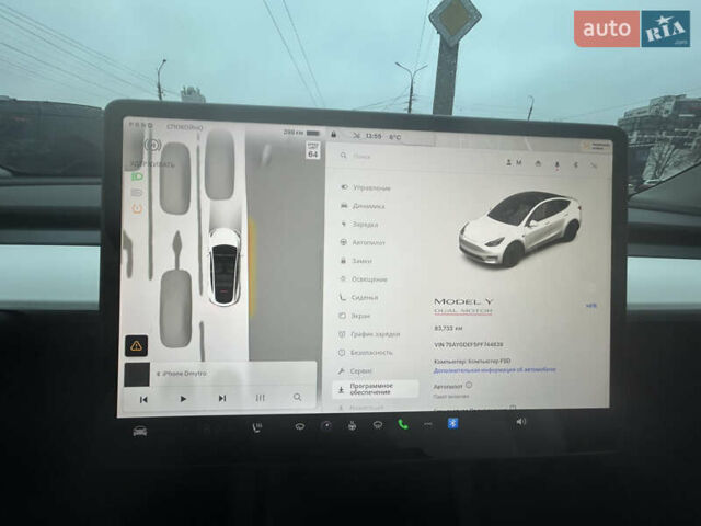 Білий Тесла Model Y, об'ємом двигуна 0 л та пробігом 84 тис. км за 28300 $, фото 8 на Automoto.ua