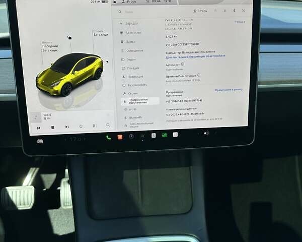 Белый Тесла Model Y, объемом двигателя 0 л и пробегом 8 тыс. км за 34999 $, фото 20 на Automoto.ua