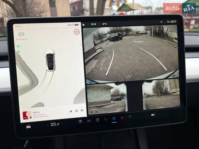 Белый Тесла Model Y, объемом двигателя 0 л и пробегом 39 тыс. км за 29500 $, фото 16 на Automoto.ua