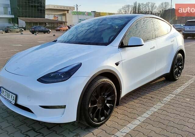 Белый Тесла Model Y, объемом двигателя 0 л и пробегом 10 тыс. км за 33500 $, фото 9 на Automoto.ua