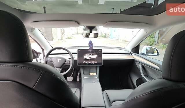 Белый Тесла Model Y, объемом двигателя 0 л и пробегом 9 тыс. км за 28400 $, фото 15 на Automoto.ua
