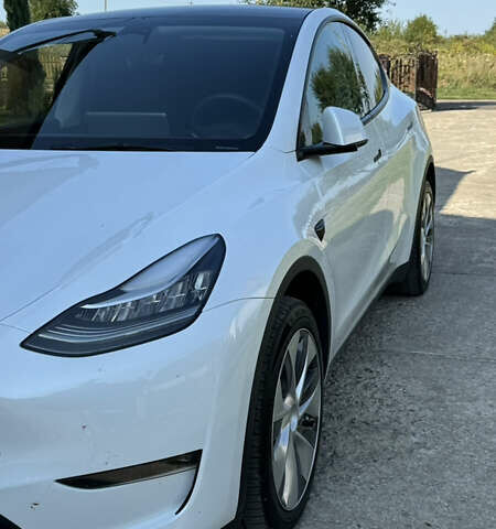 Белый Тесла Model Y, объемом двигателя 0 л и пробегом 35 тыс. км за 33000 $, фото 3 на Automoto.ua