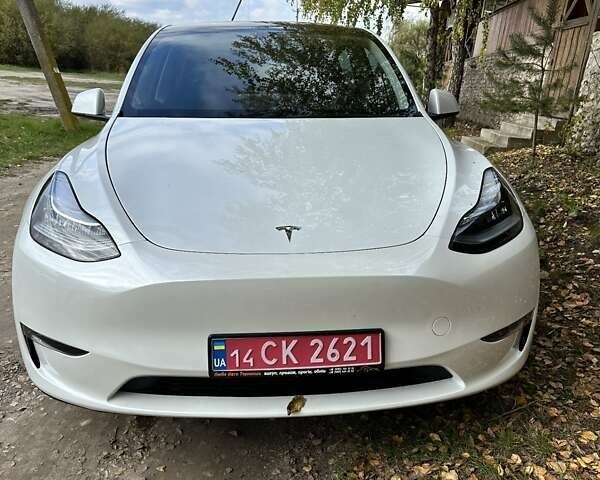 Тесла Model Y 2023 в Тернополе на Automoto.ua Белый Тесла Model Y, объемом двигателя 0 л и пробегом 44 тыс. км за 28700 $, фото 28 на Automoto.ua