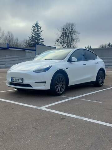 Белый Тесла Model Y, объемом двигателя 0 л и пробегом 93 тыс. км за 35500 $, фото 9 на Automoto.ua