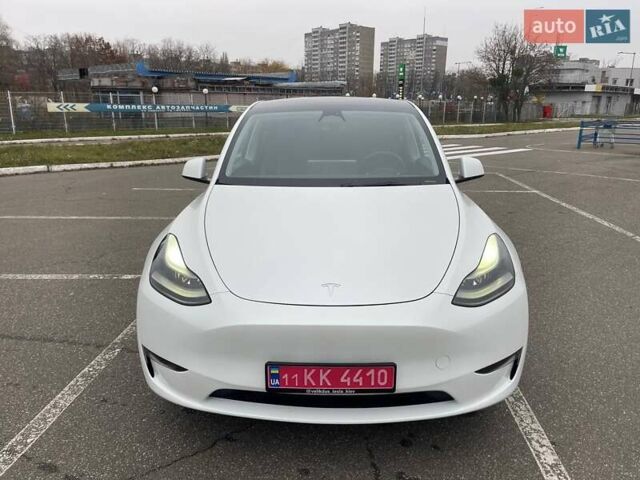 Белый Тесла Model Y, объемом двигателя 0 л и пробегом 39 тыс. км за 36900 $, фото 5 на Automoto.ua