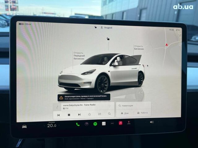 Белый Тесла Model Y, объемом двигателя 0 л и пробегом 13 тыс. км за 33190 $, фото 13 на Automoto.ua